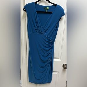 Ralph Lauren size 8 blue dress.